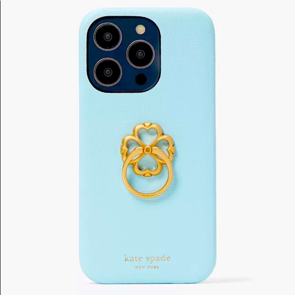 Kate Spade Morgan Saffiano Leather iPhone 14 Pro Case (NEW)